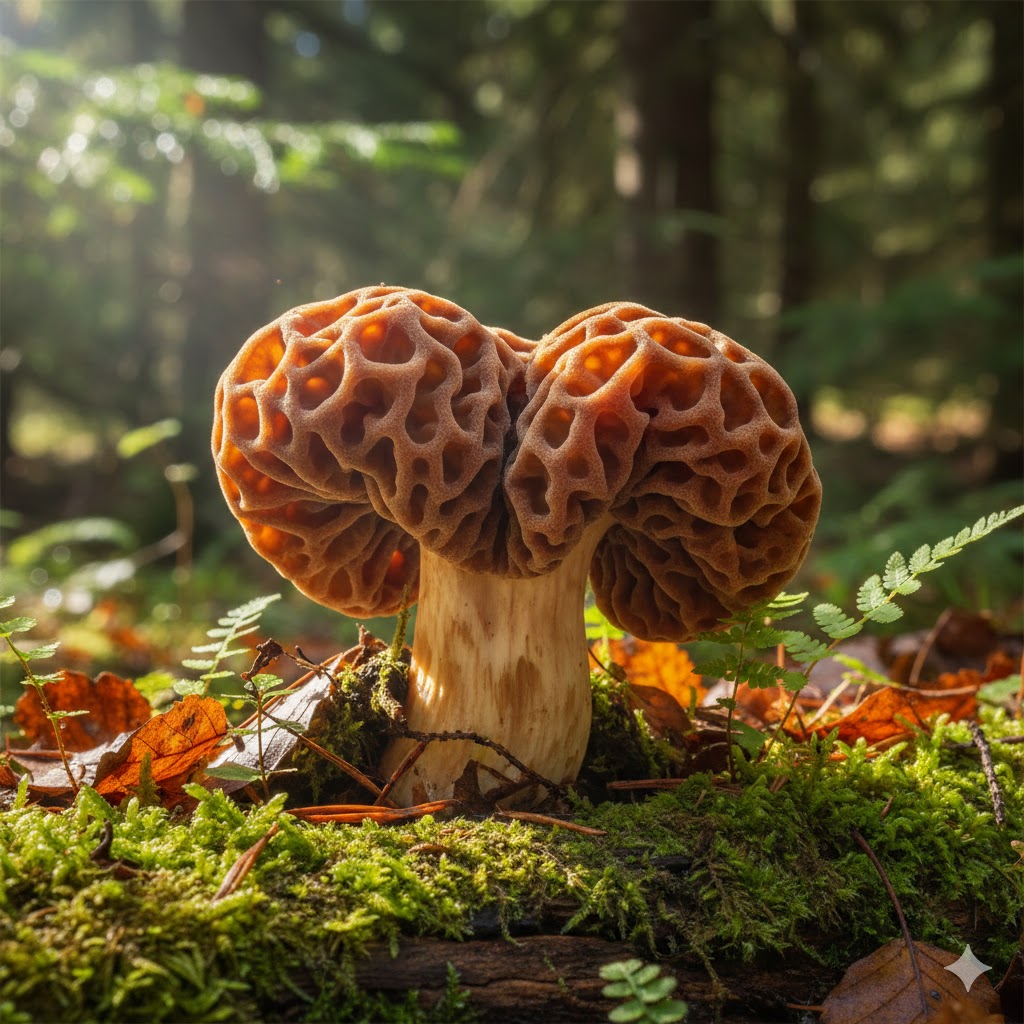 Saddle-Shaped False Morel (Gyromitra infula)
