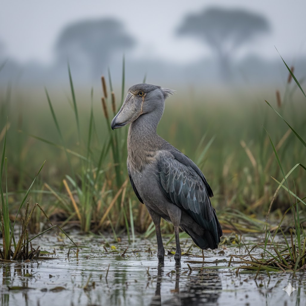 Shoebill (Balaeniceps rex)