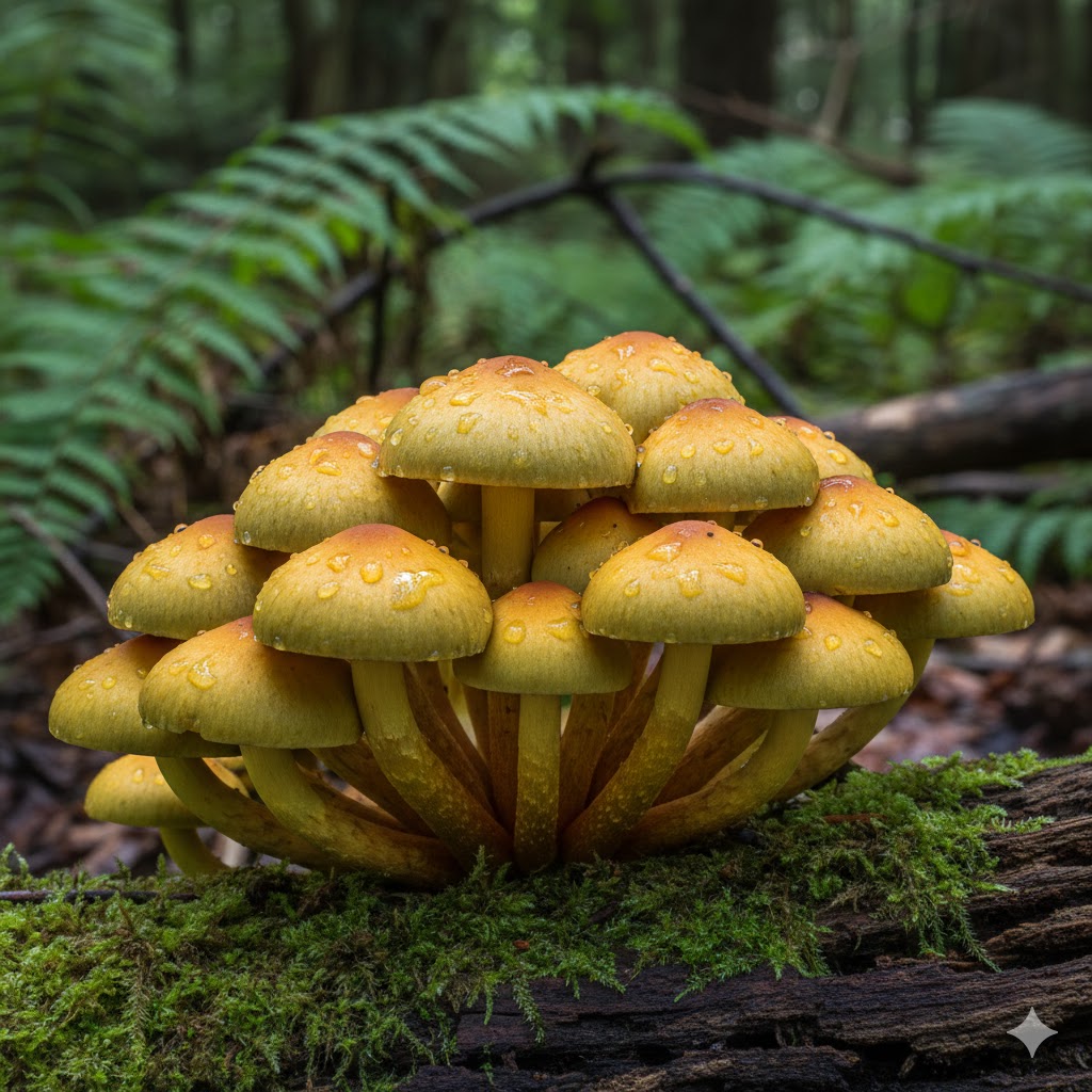 Sulphur Tuft (Hypholoma fasciculare)