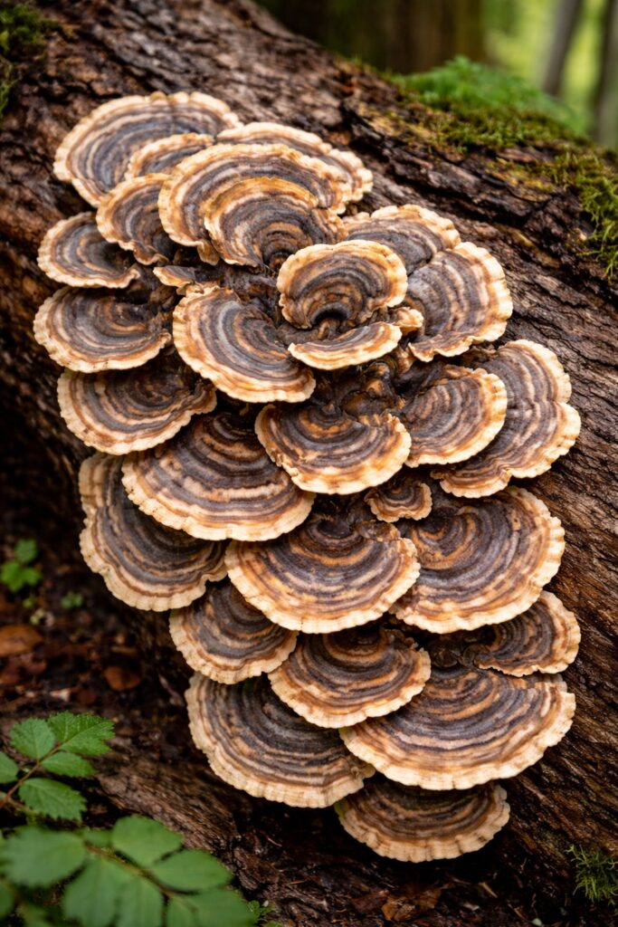 Turkey Tail (Trametes versicolor)