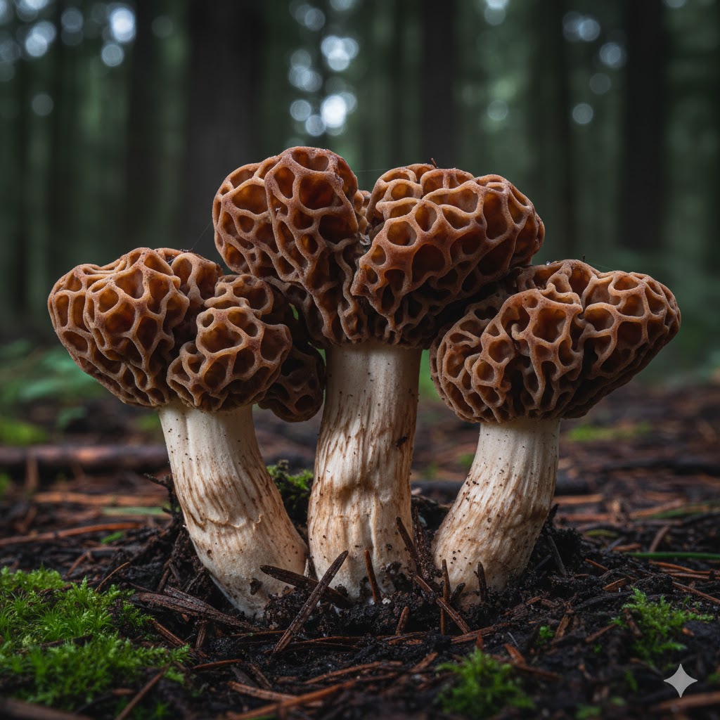 Western False Morel (Gyromitra californica)