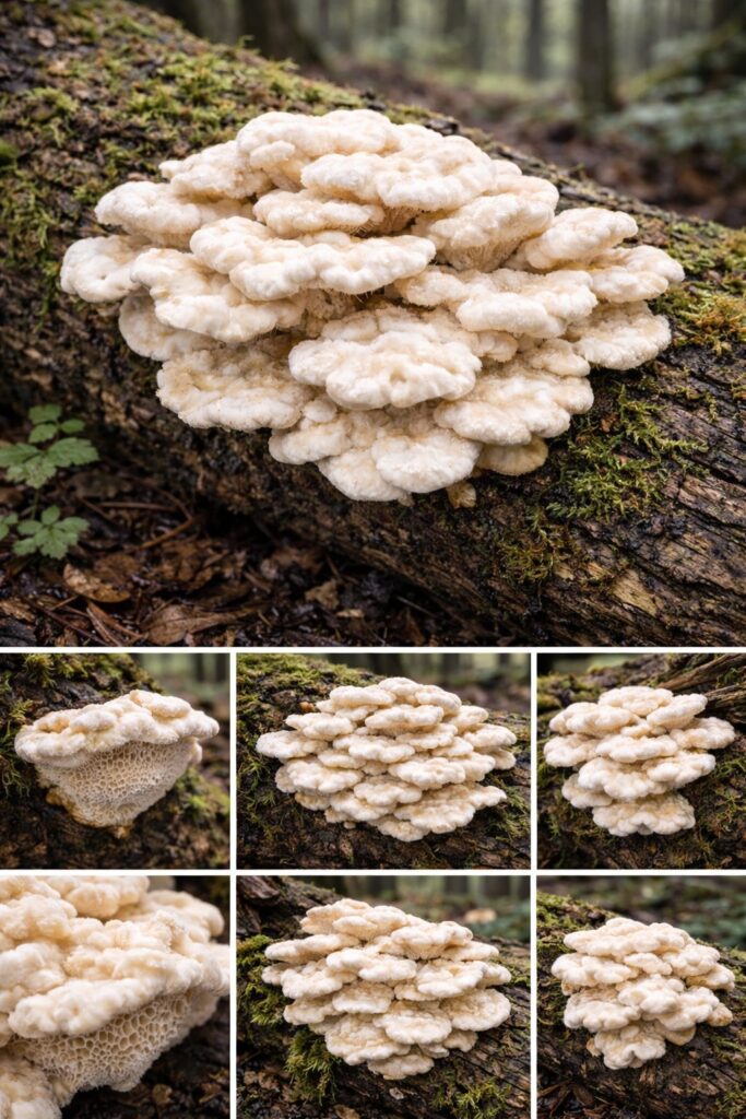 White Cheese Polypore (Tyromyces chioneus)