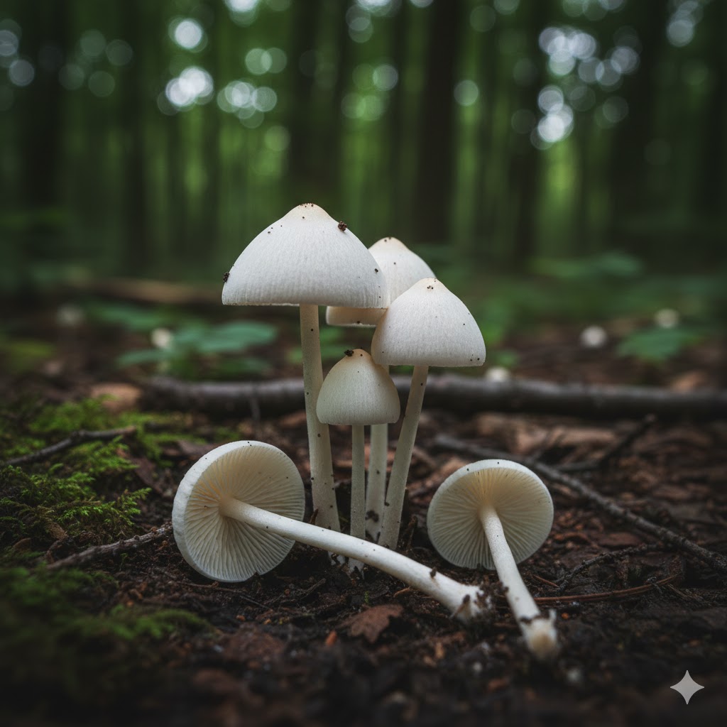 White Fibercap (Inocybe geophylla)