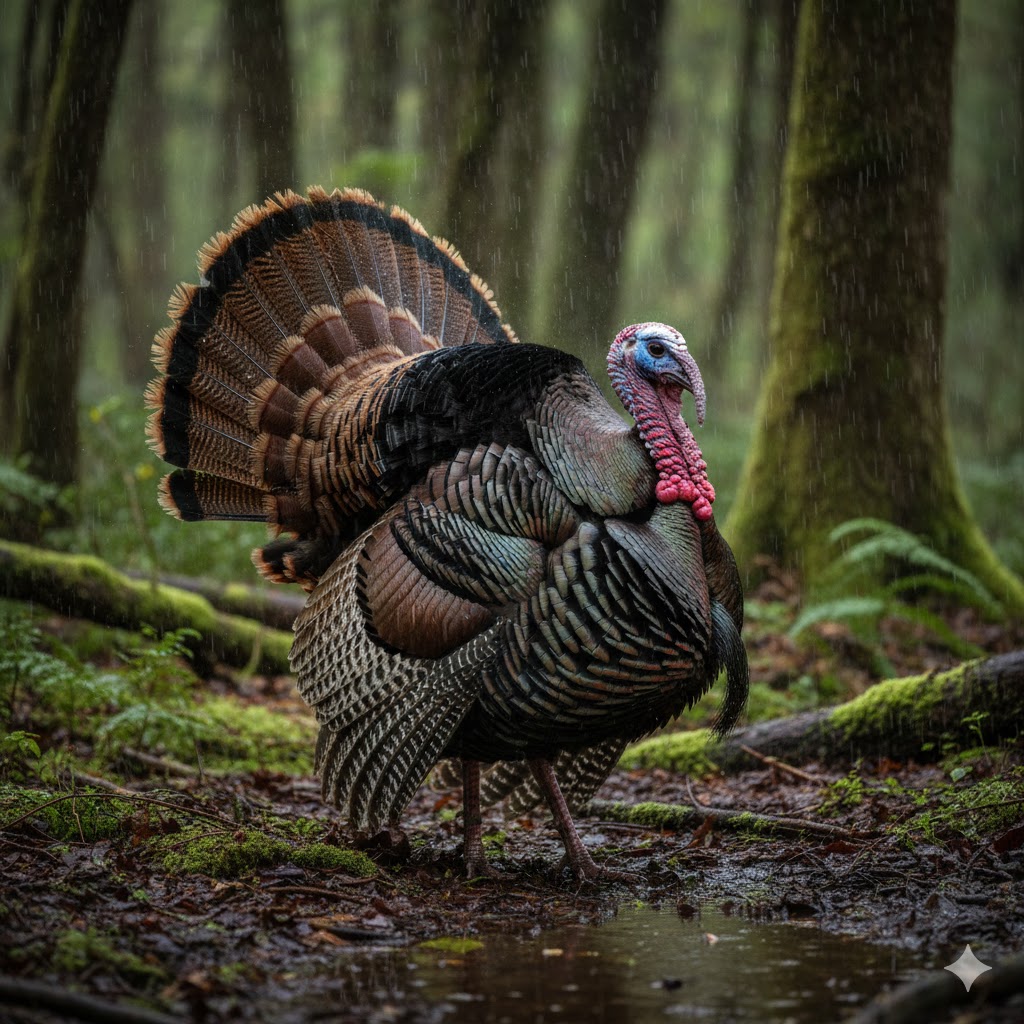 Wild Turkey (Meleagris gallopavo)