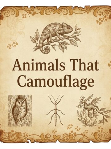 animals that camouflage