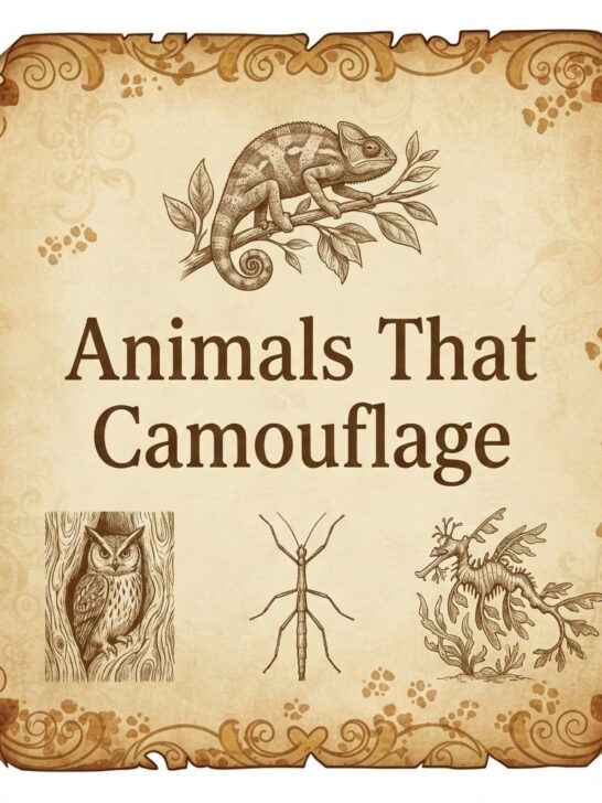 animals that camouflage