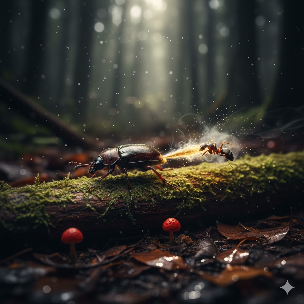 Bombardier Beetle &ndash; Chemical Explosion Defense