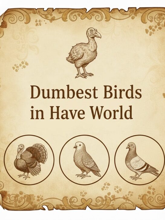 dumbest birds in the world