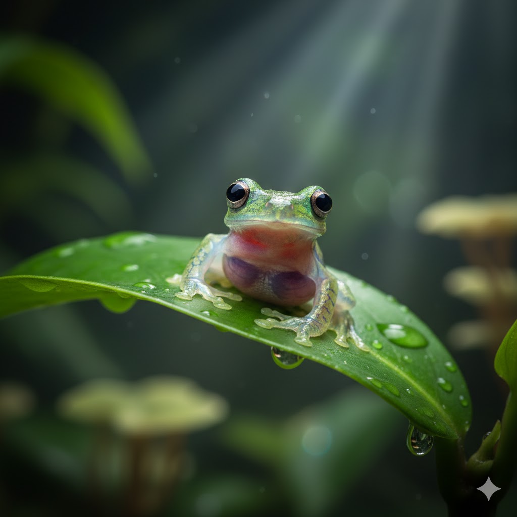 Glass Frog &mdash; Transparency Trait