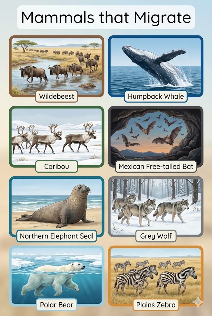 Migratory Mammals