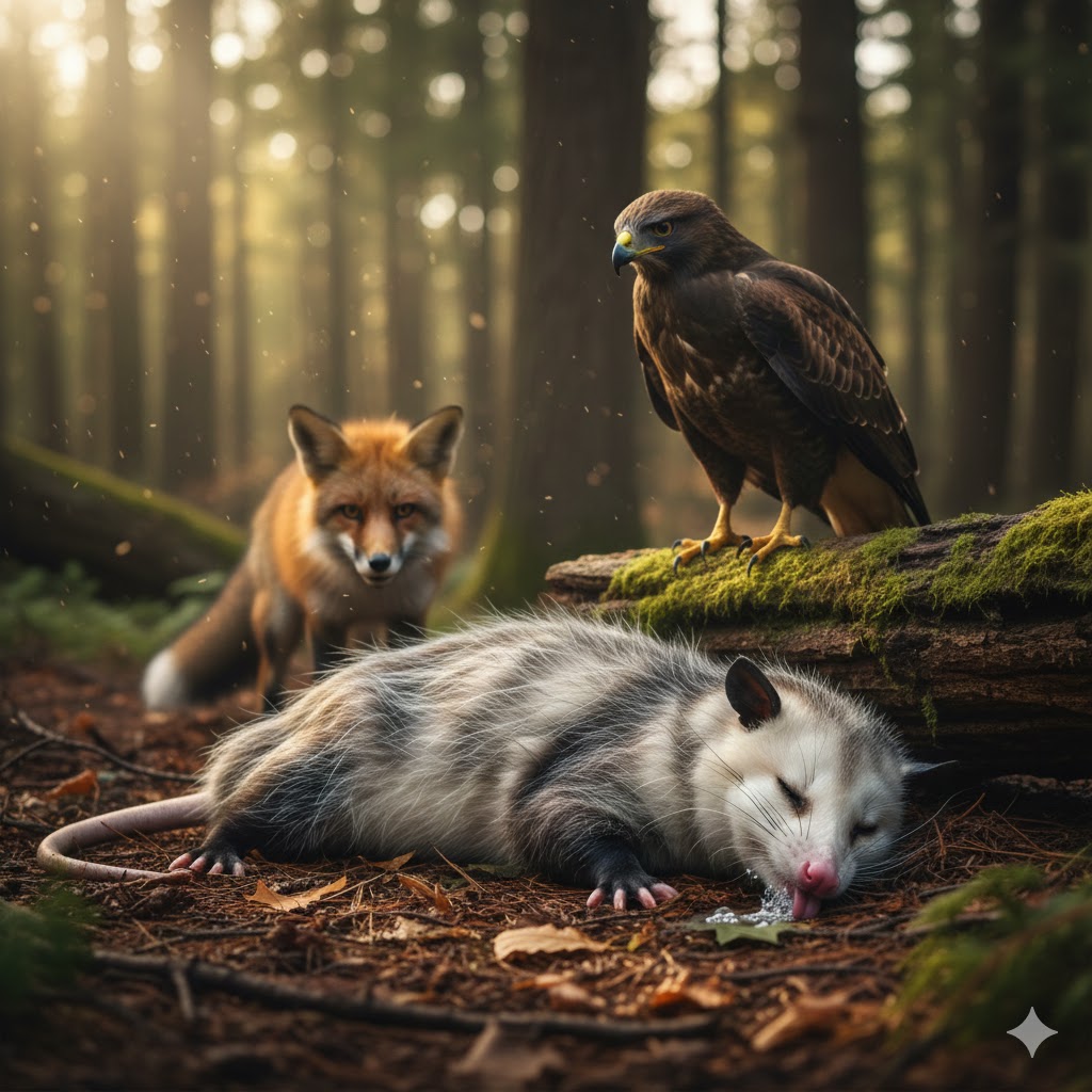 Opossum &ndash; Playing Dead (Thanatosis)