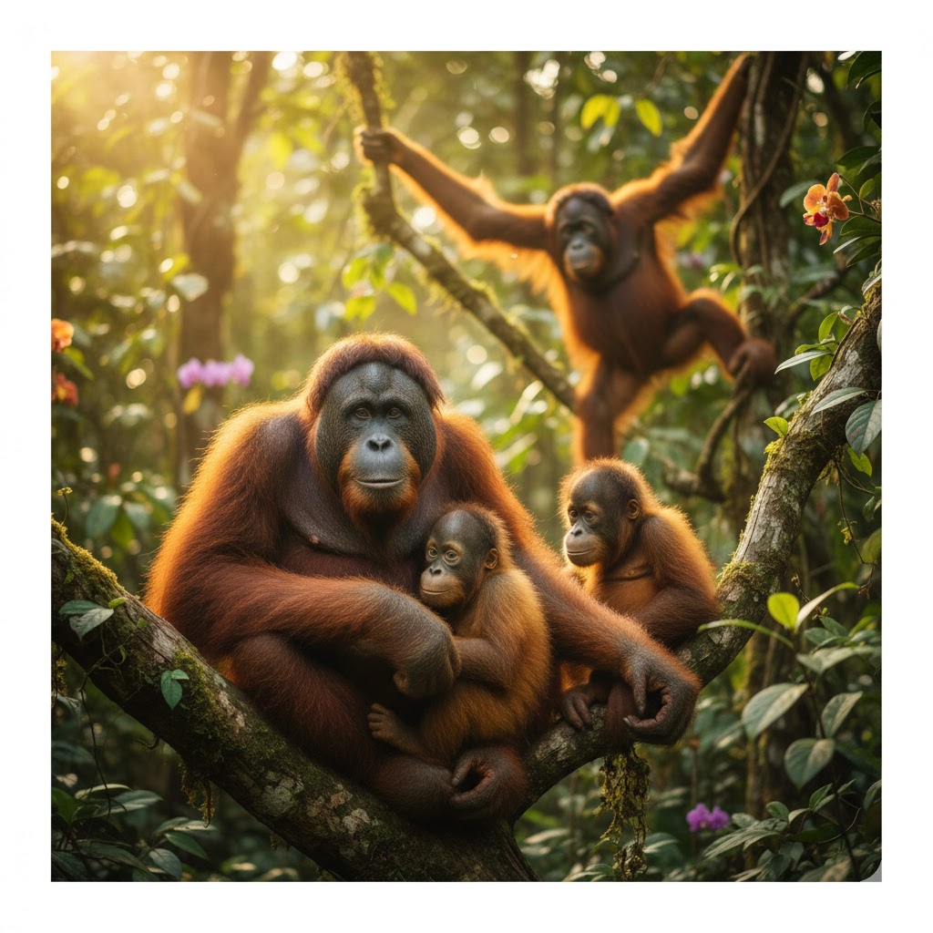 orangutans