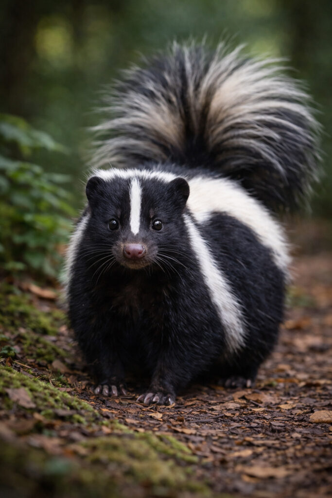 Striped Skunk (Mephitis mephitis)